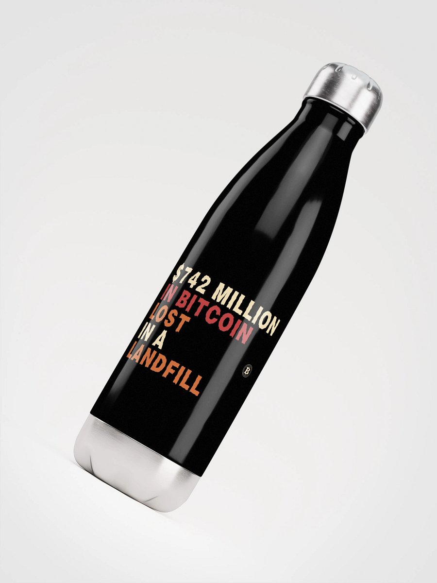 Bitcoin Billionaire Stainless Steel Water Bottle product image (4)