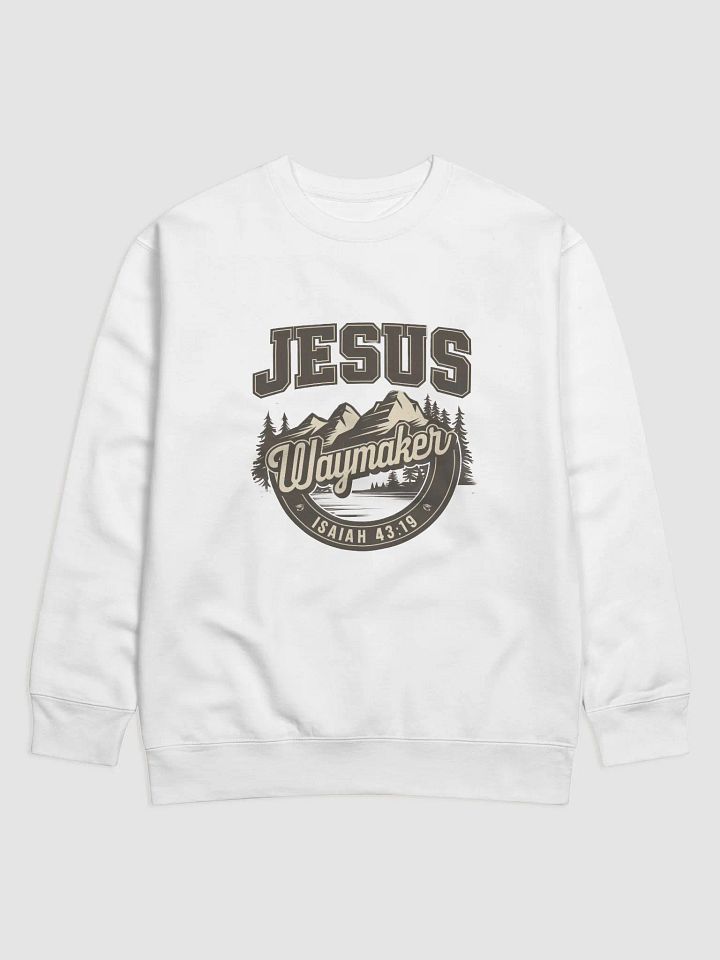 JESUS the Waymaker sweatshirt product image (1)