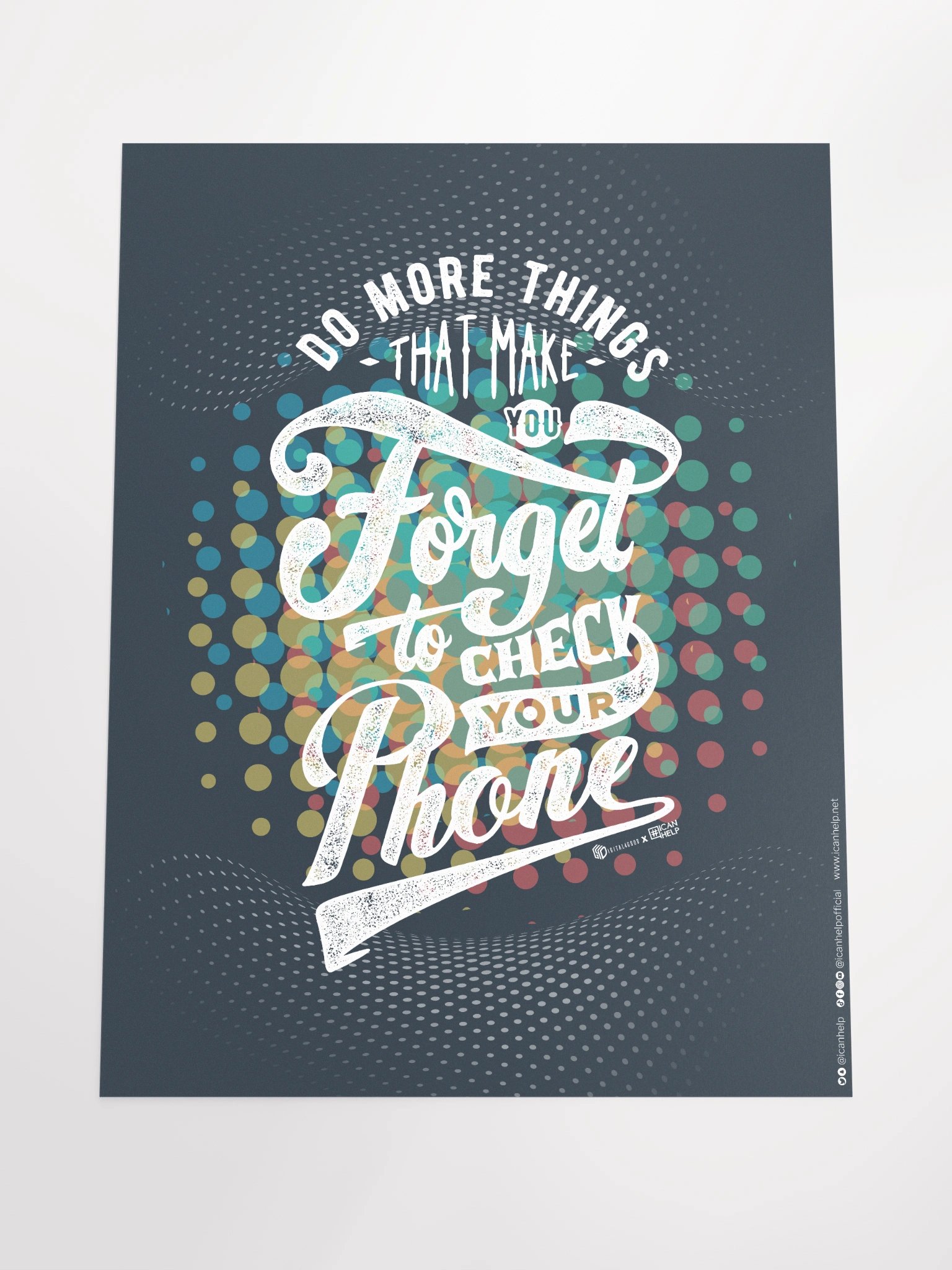Do More Things That Make You Forget to Check Your Phone Poster product image (4)