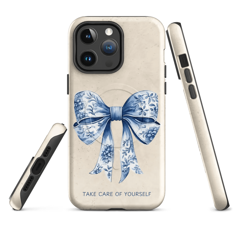 Floral Bow MagSafe® Tough Case product image (4)