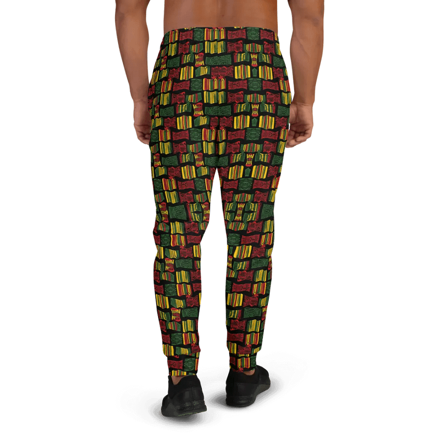 Heritage Hustle: All-Over Print Recycled Men's Joggers product image (3)