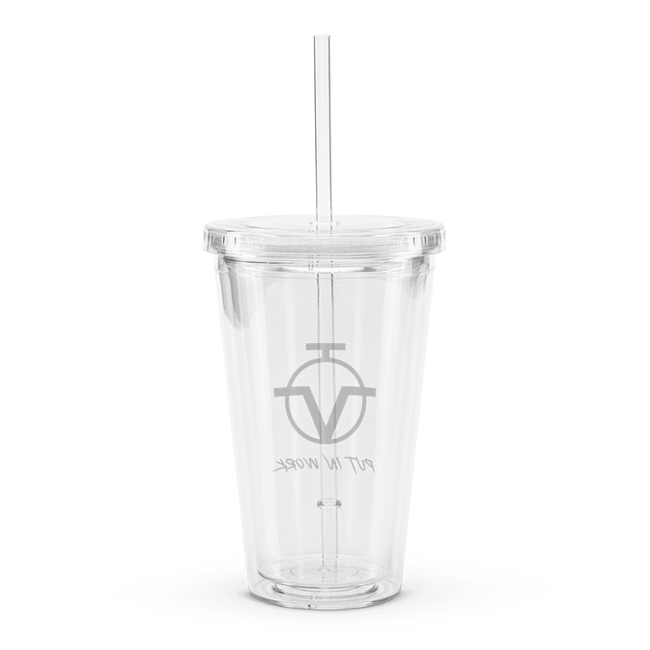 SoloRiotz Clear Cup with Steel Straw product image (2)
