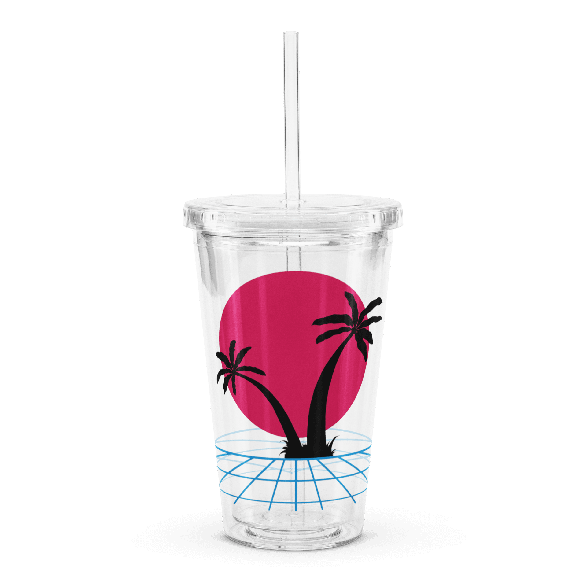 Retro Palm Double Wall Tumbler product image (1)