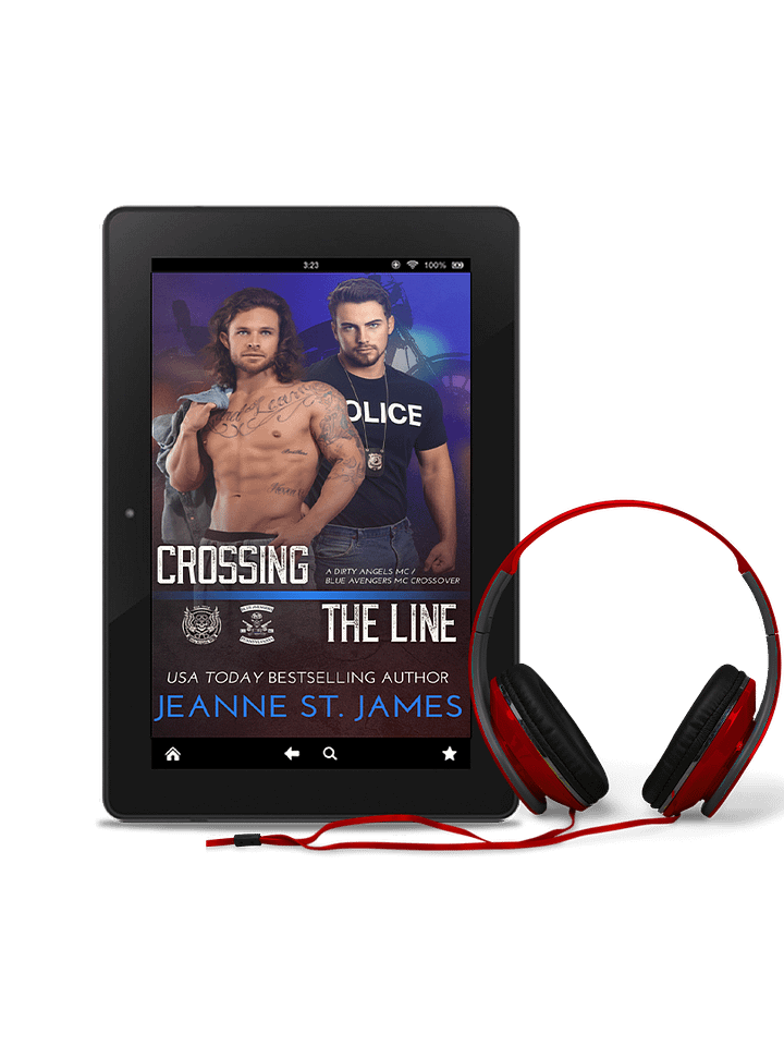 Crossing the Line: A Dirty Angels MC/Blue Avengers MC Crossover (Audiobook) product image (1)