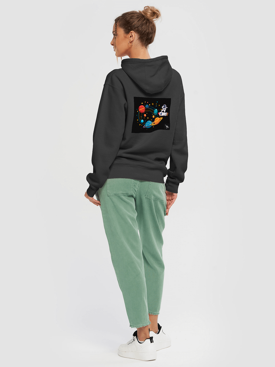 Astronaut Rocket Solar System Premium Pullover Hoodie product image (6)