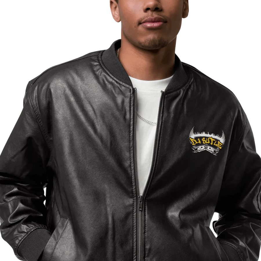 DJ Sutle Faux Leather Jacket product image (6)
