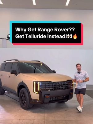 The all-new 2027 Kia Telluride is here, and with more luxury and style, is this truly a Range Rover for less?? Kia has chosen rugged elegance for this new generation, with many elements, outside and inside, that mimic the iconic British model. And, you have lots of space too, with up to 8-passenger seating available. And, while you can’t get a V8 or even a V6 for 2027, Kia is launching a new hybrid system with 329 hp and targeting around 30 MPG! So, is this Telluride the SUV for you? #kia #kiatelluride #carreview #carsofinstagram #cars  