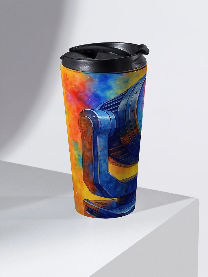 Theatrically Jerry: "Watercolor Moving Head Light Stainless Steel Travel Mug product image (2)