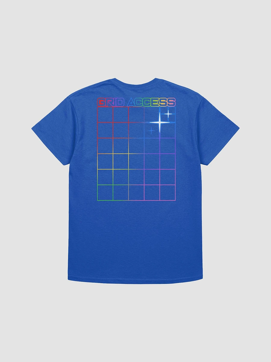 Blue Grid Access T-shirt product image (11)