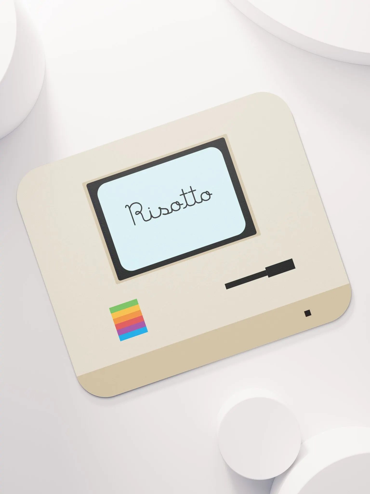 Retro Computer Risotto Mouse Pad product image (7)