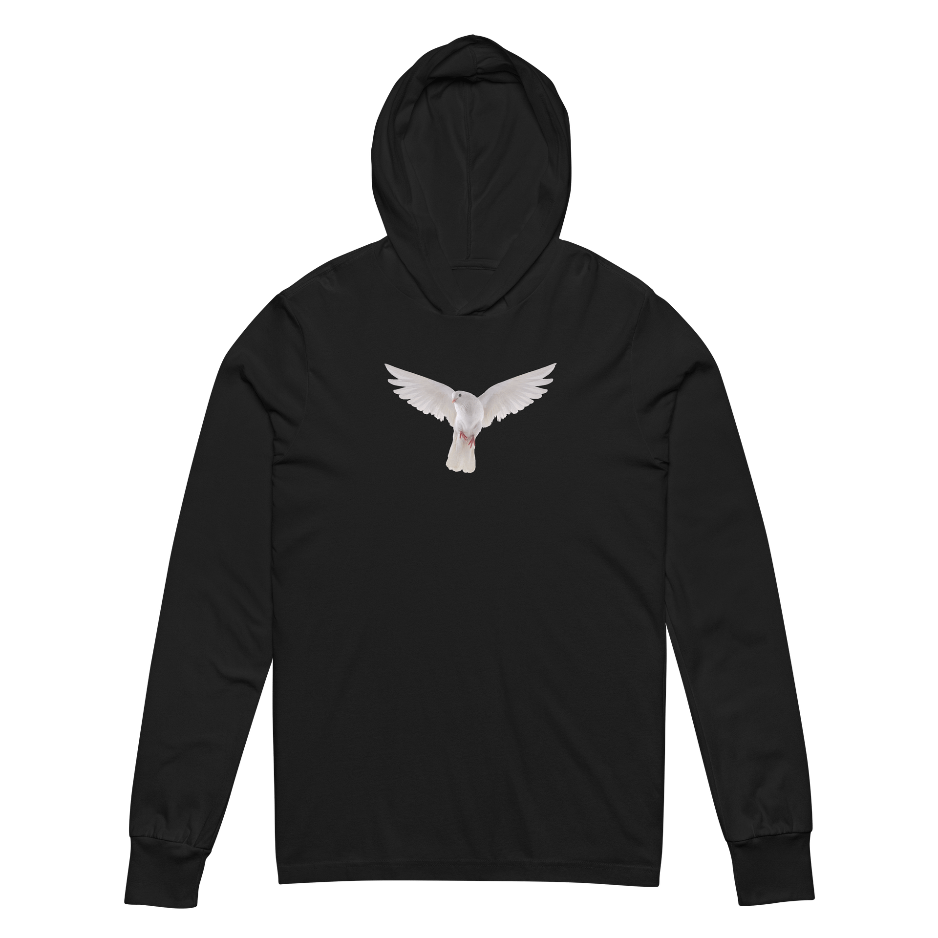 Dove Hooded Long Sleeve Tee product image (2)