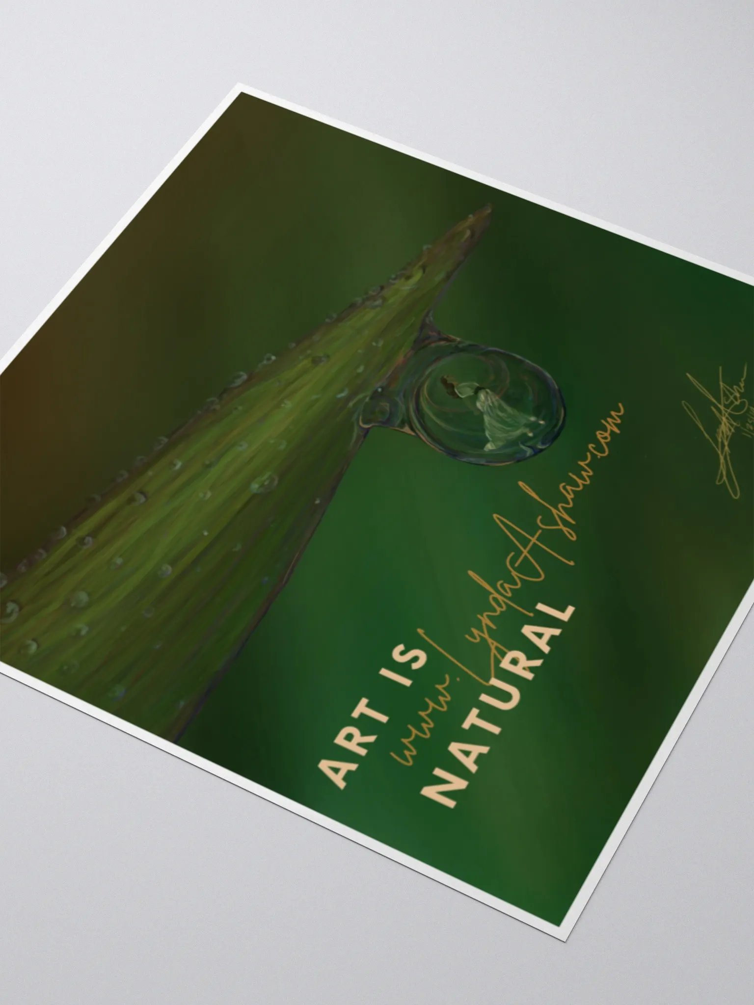 Art is Natural Sticker product image (6)