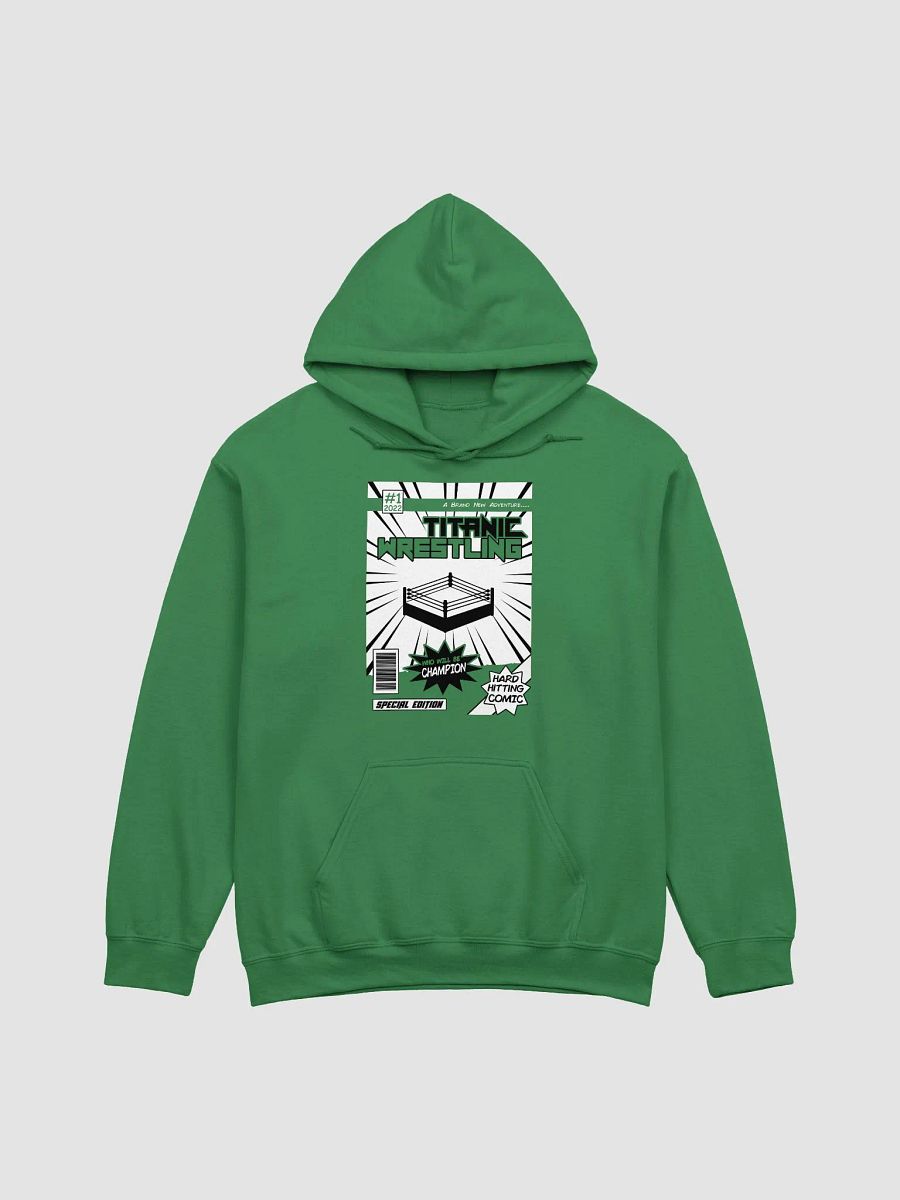 Comic Book Hoodie - GREEN product image (1)