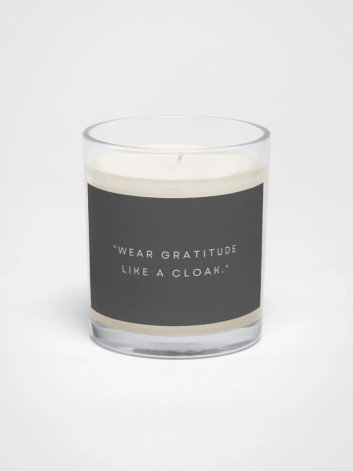 Gratitude. Soy Wax Candle product image (1)