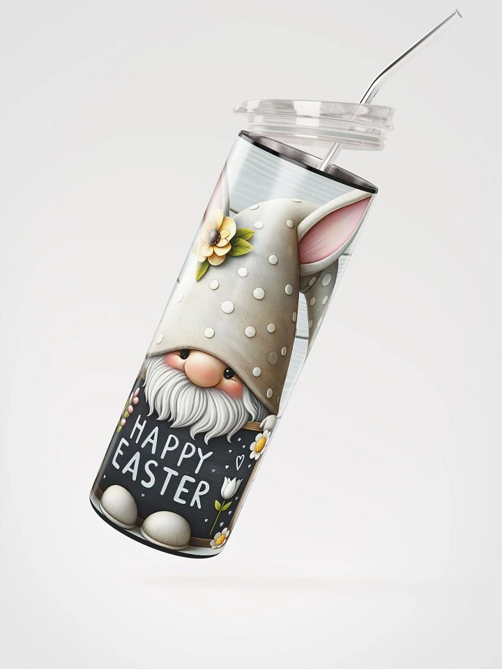 Easter Gnome Stainless Steel Tumbler product image (4)