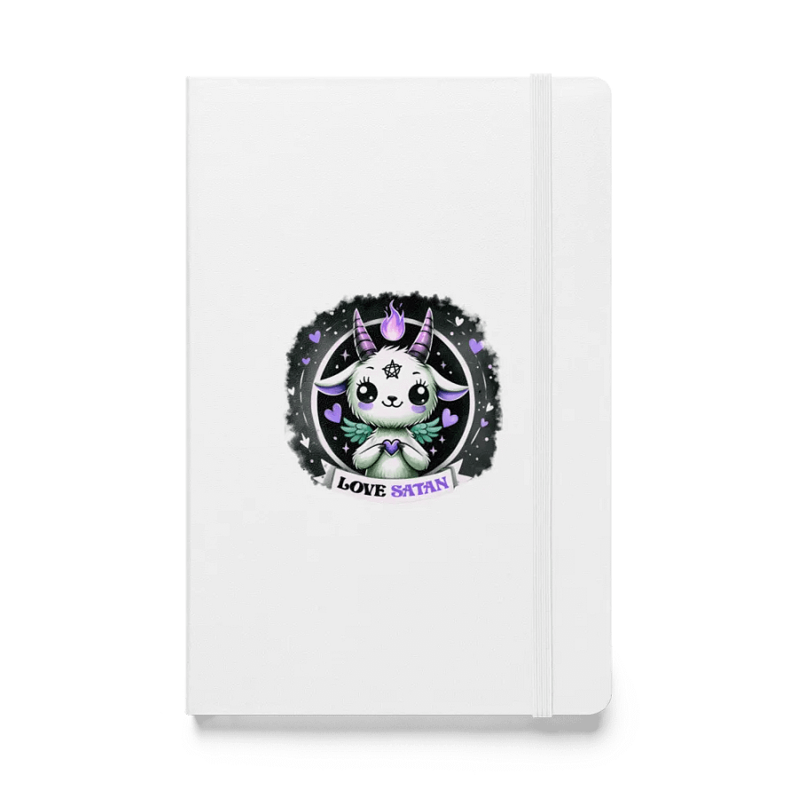 Love Satan Journal (Purple/White) product image (1)