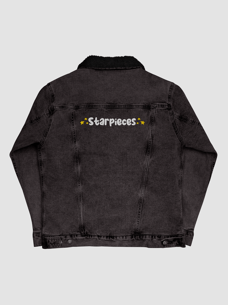 Starpieces Embroidered Sherpa Denim Jacket