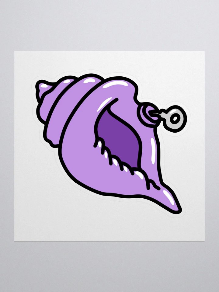 Conch Slap Sticker product image (1)