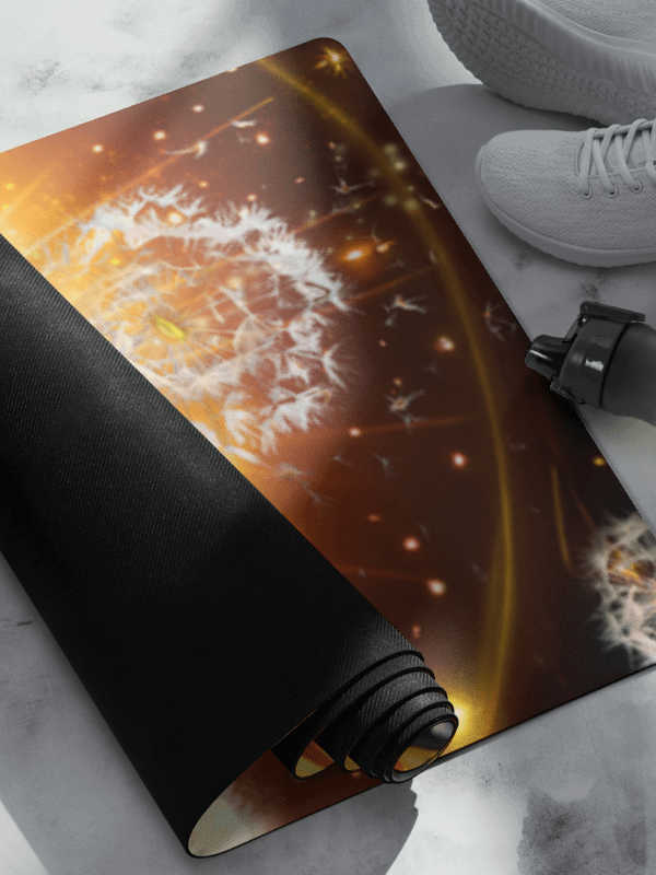 Wishes Dandelion Fae Yoga Mat product image (3)