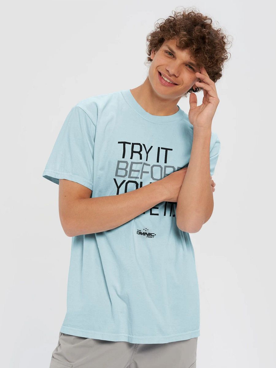 Try it before you hate it - The Omnic Post - Black Print shirt product image (19)