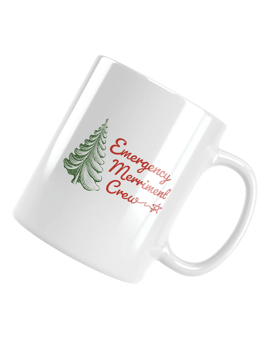 Emergency Merriment Crew Mug - Left Handed product image (3)