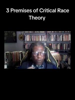 r. Rik Stevenson (University of Florida), 3 tenants of Critical RaceTheory, excerpt from 