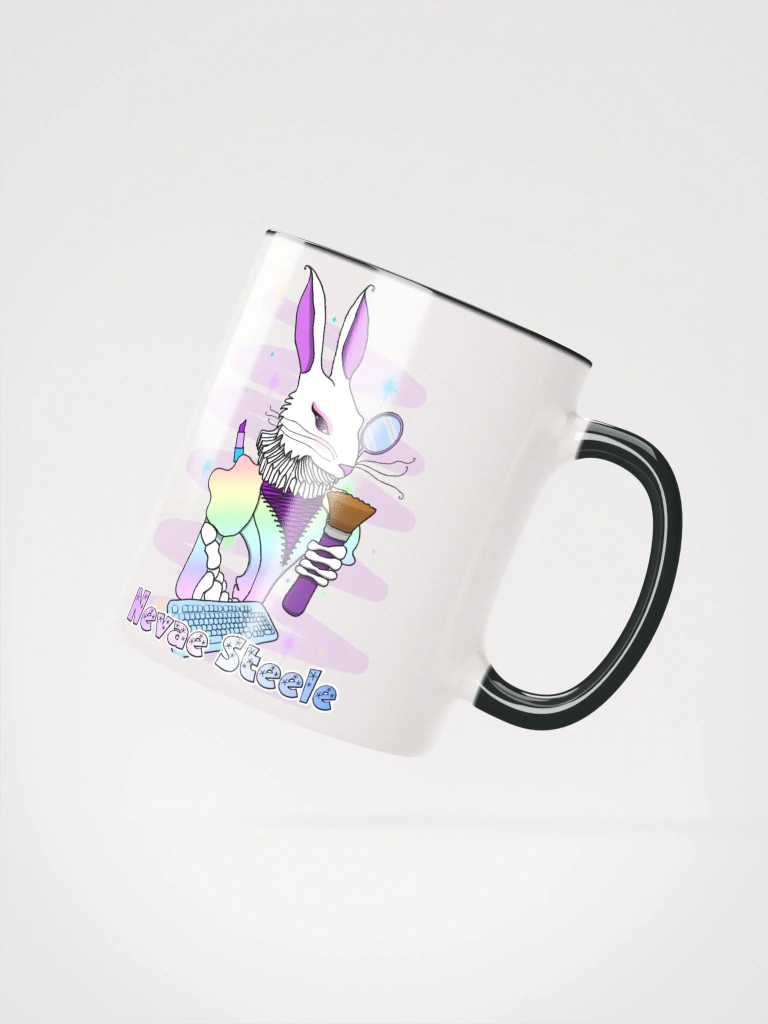 Nev Bunny Ceramic Mug Color product image (5)
