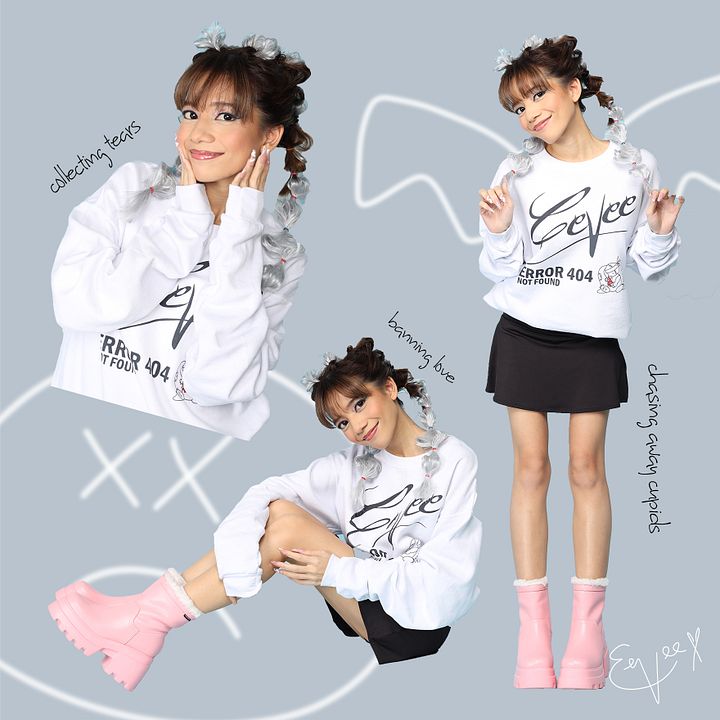 EV SIGNATURE SWEATSHIRT - [WHITE] product image (1)