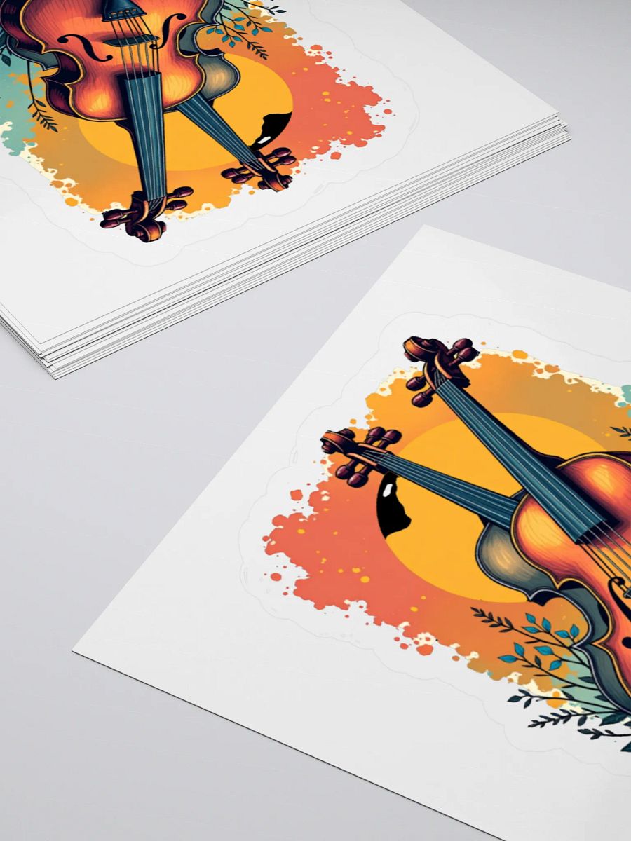 Harmony in Strings Kiss Cut Stickers product image (4)