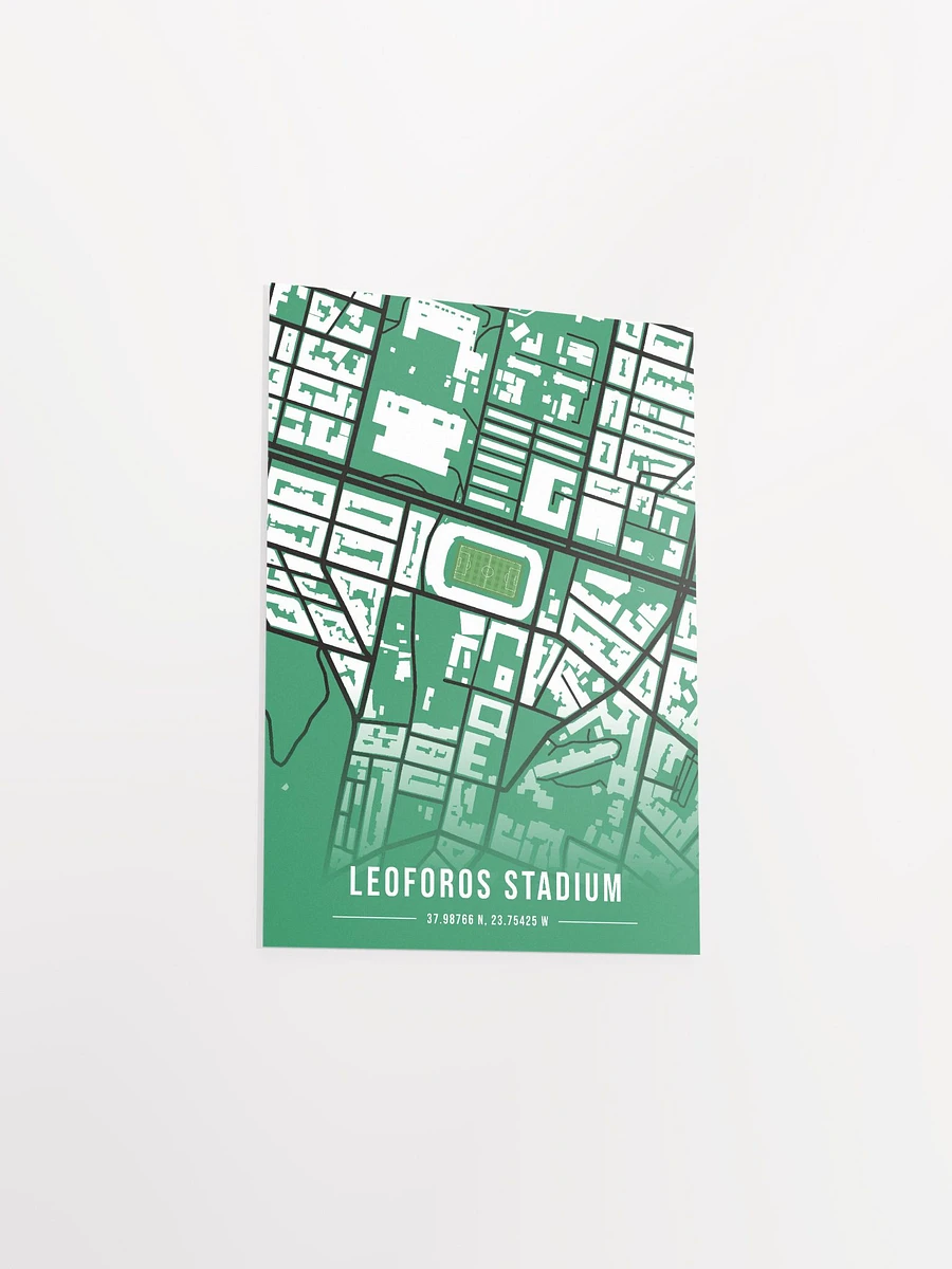 PAO Stadium Map Design Poster product image (11)