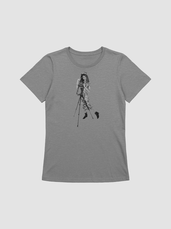 Botanical Camera Women's Relaxed Fit Shirt (Black Logo) product image (1)