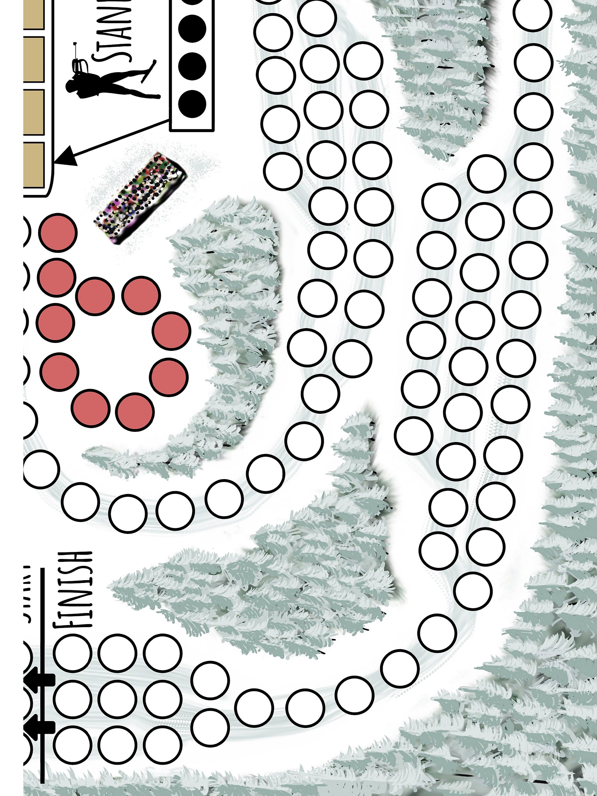 Biatlón | Juego de Mesa | Biatlo | Jogo de Tabuleiro product image (3)