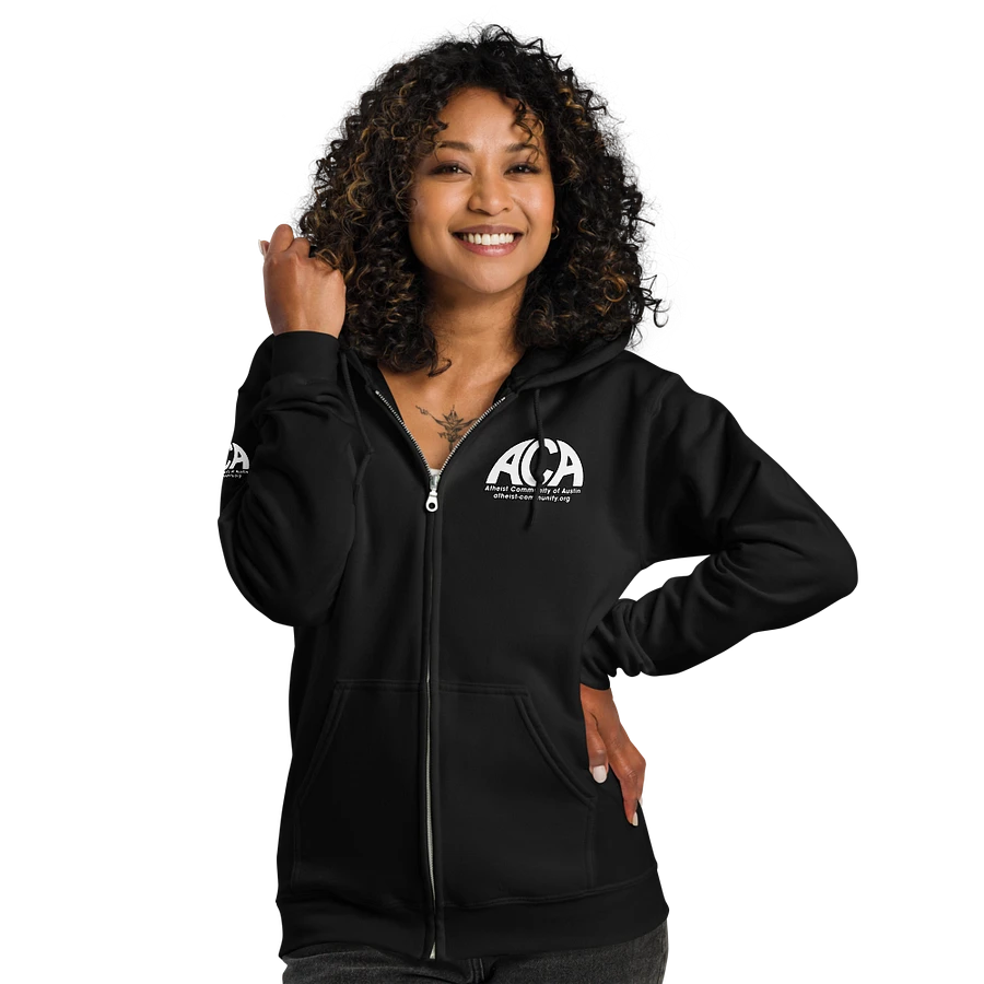 The Atheist Community of Austin Zip Up Hoodie product image (5)