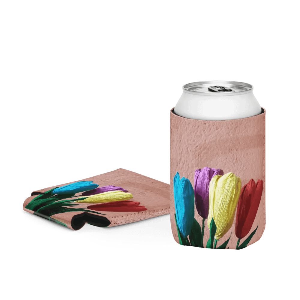 Vibrant Tulip Can Cooler product image (4)