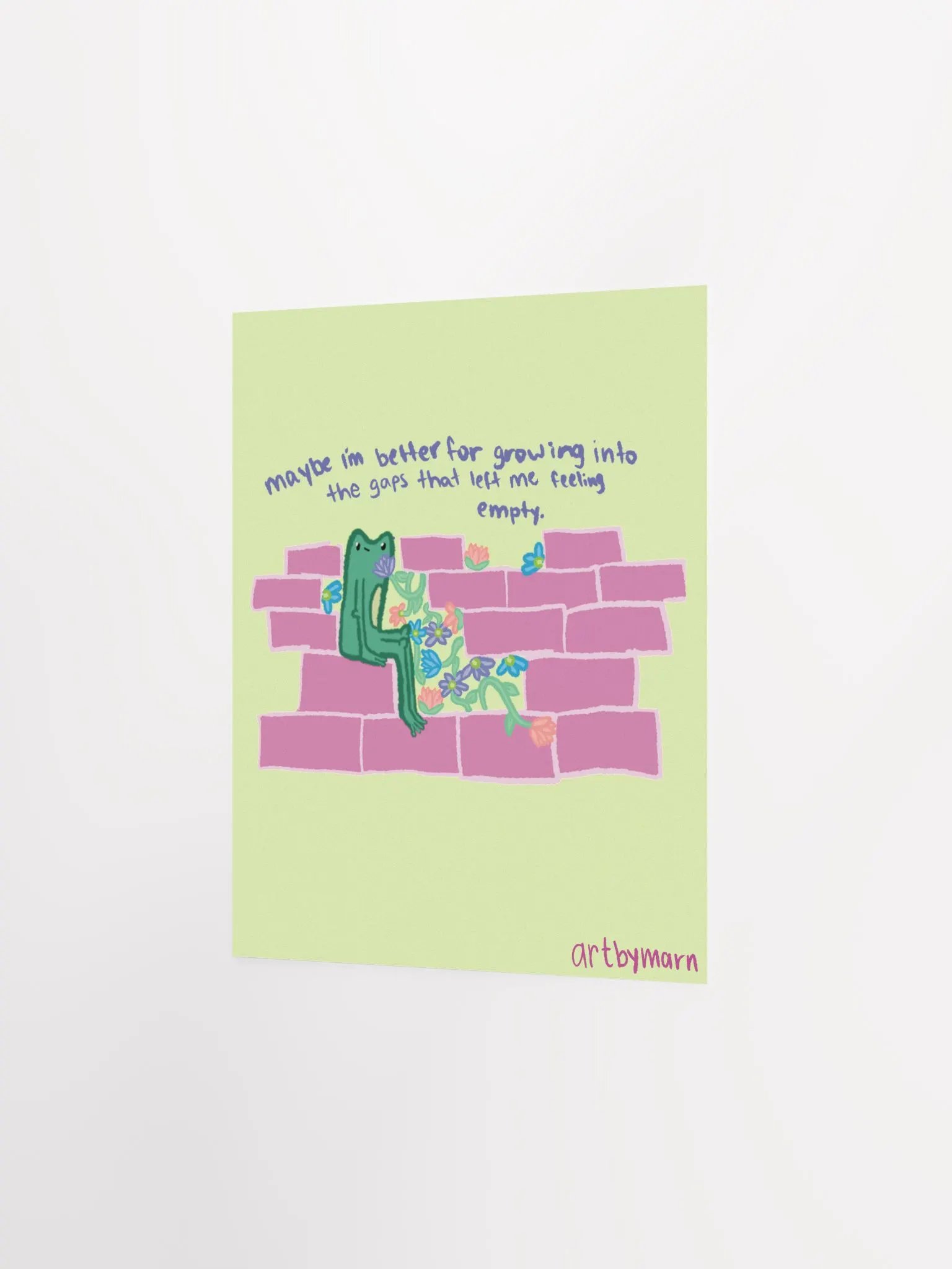 Growing Into The Gaps Poster product image (9)