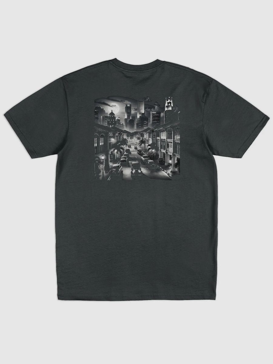 Singapore Inspired Moonlit Metropolis: (Mens Tee) product image (1)