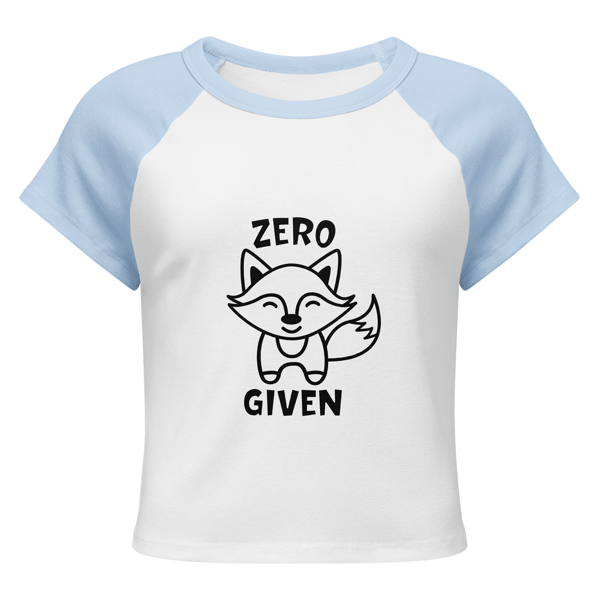 Midnight Mystery Raglan Baby Tee (Zero x Given) product image (1)