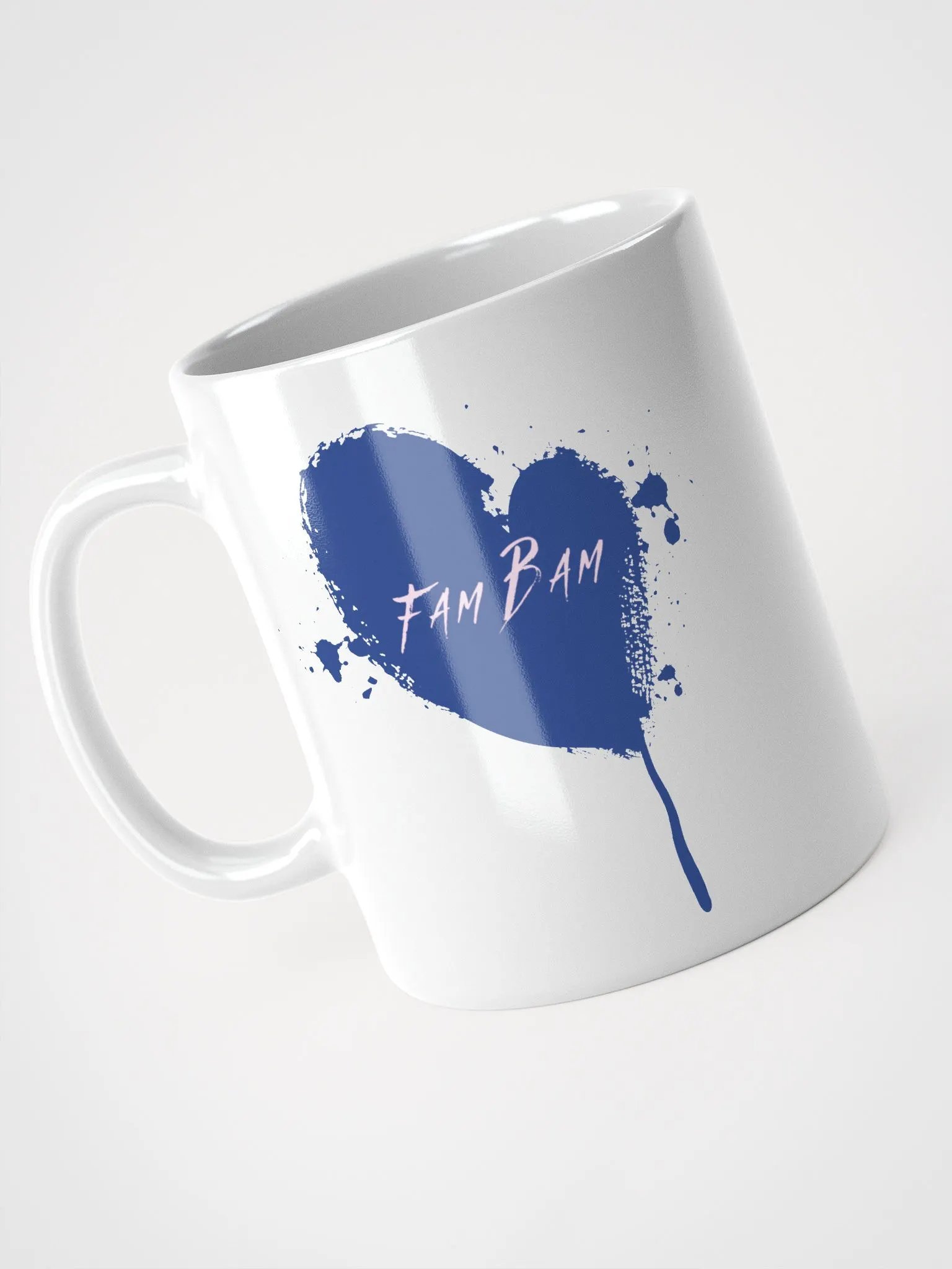 FB Blue Heart Mug product image (3)