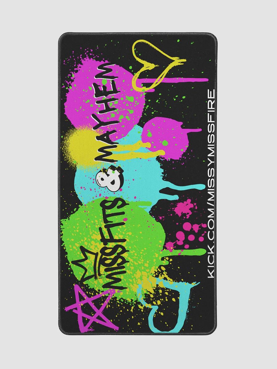 Missfits and Mayhem Graffiti Desk Mat product image (2)