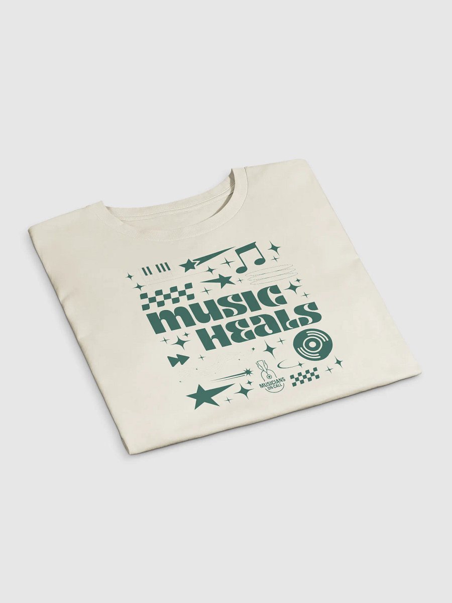 90s Music Heals Crop Tee product image (3)