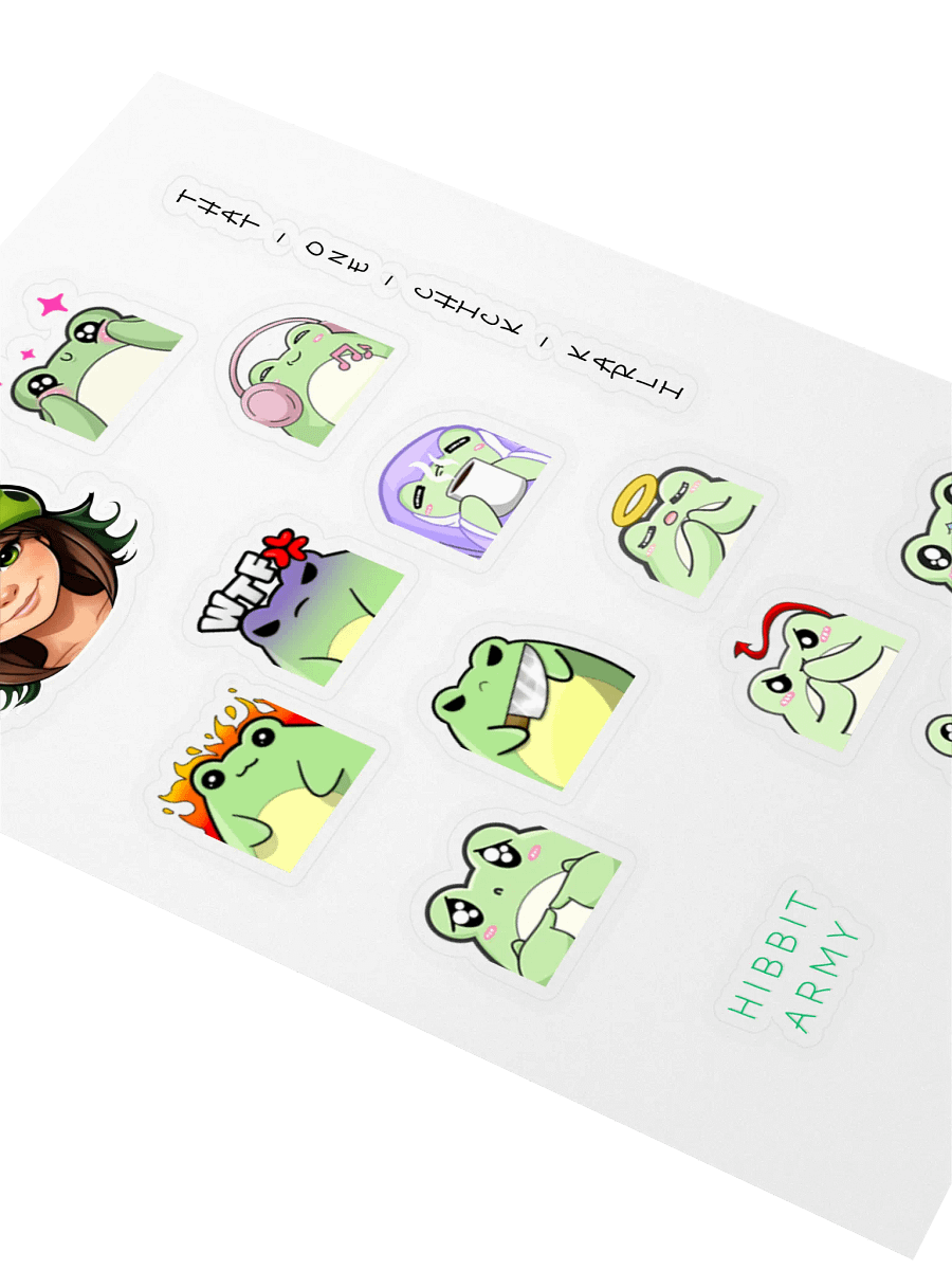 Frogtastic Sticker Sheet product image (2)