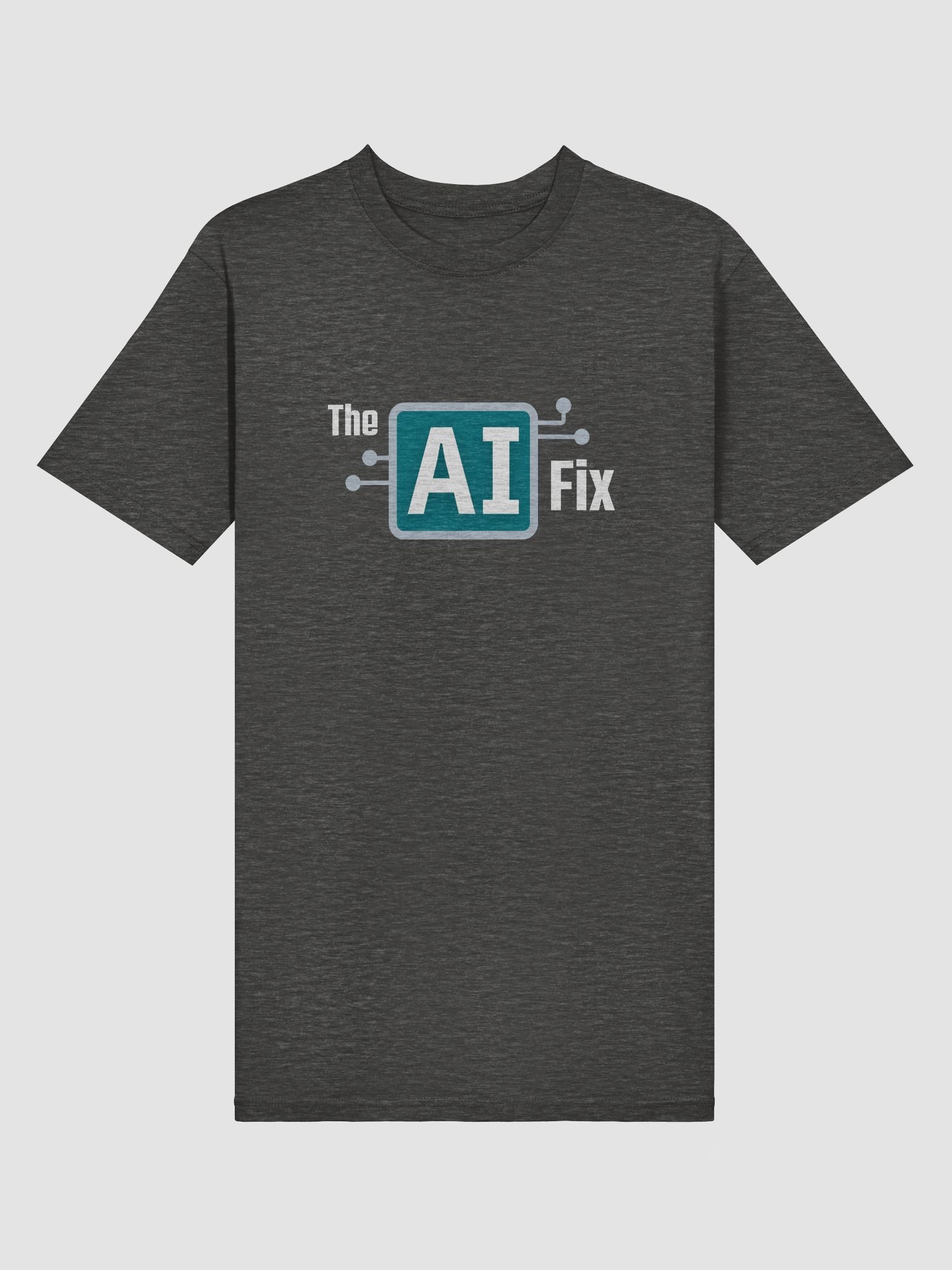 The AI Fix T-shirt (front and back logo) product image (3)