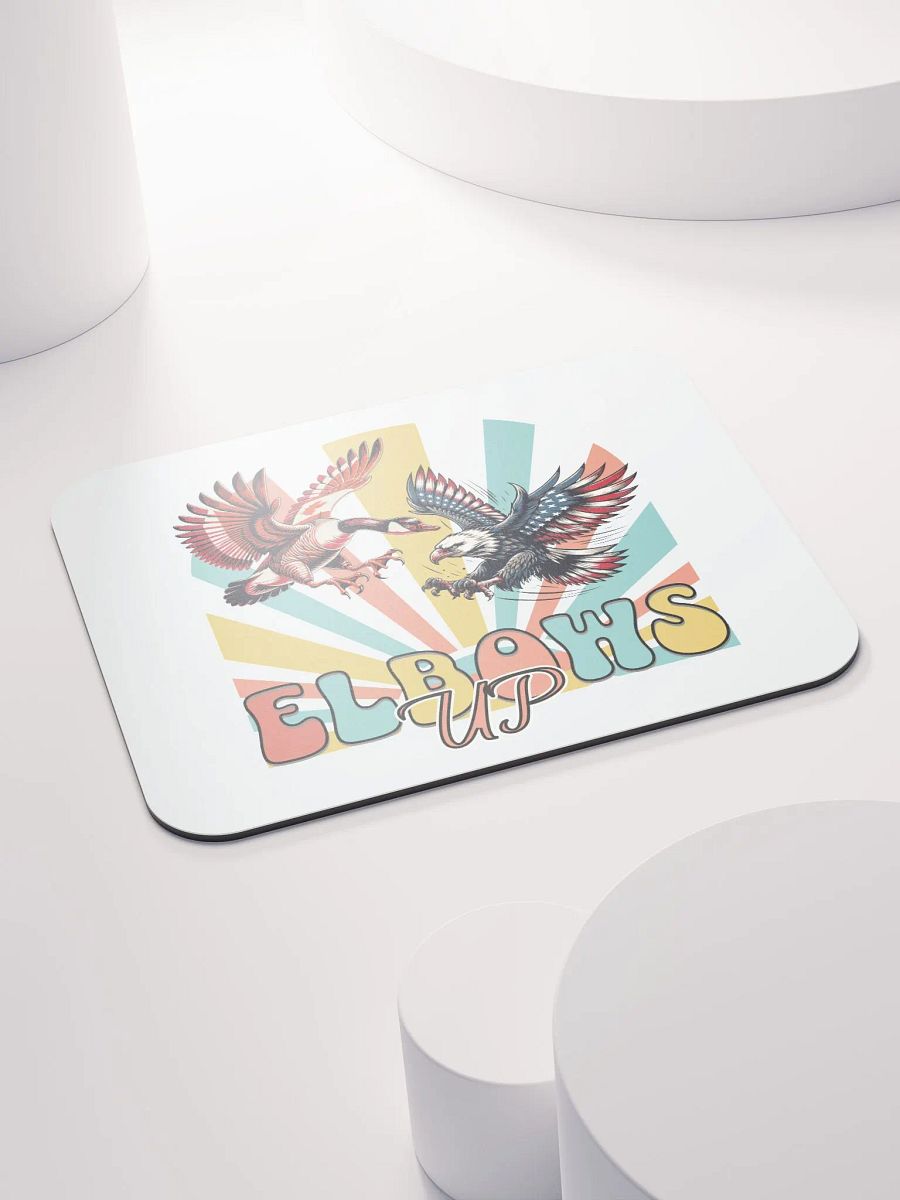 Elbows Up Canadian Goose Vs American Eagle Dynamic Mouse Pad product image (4)
