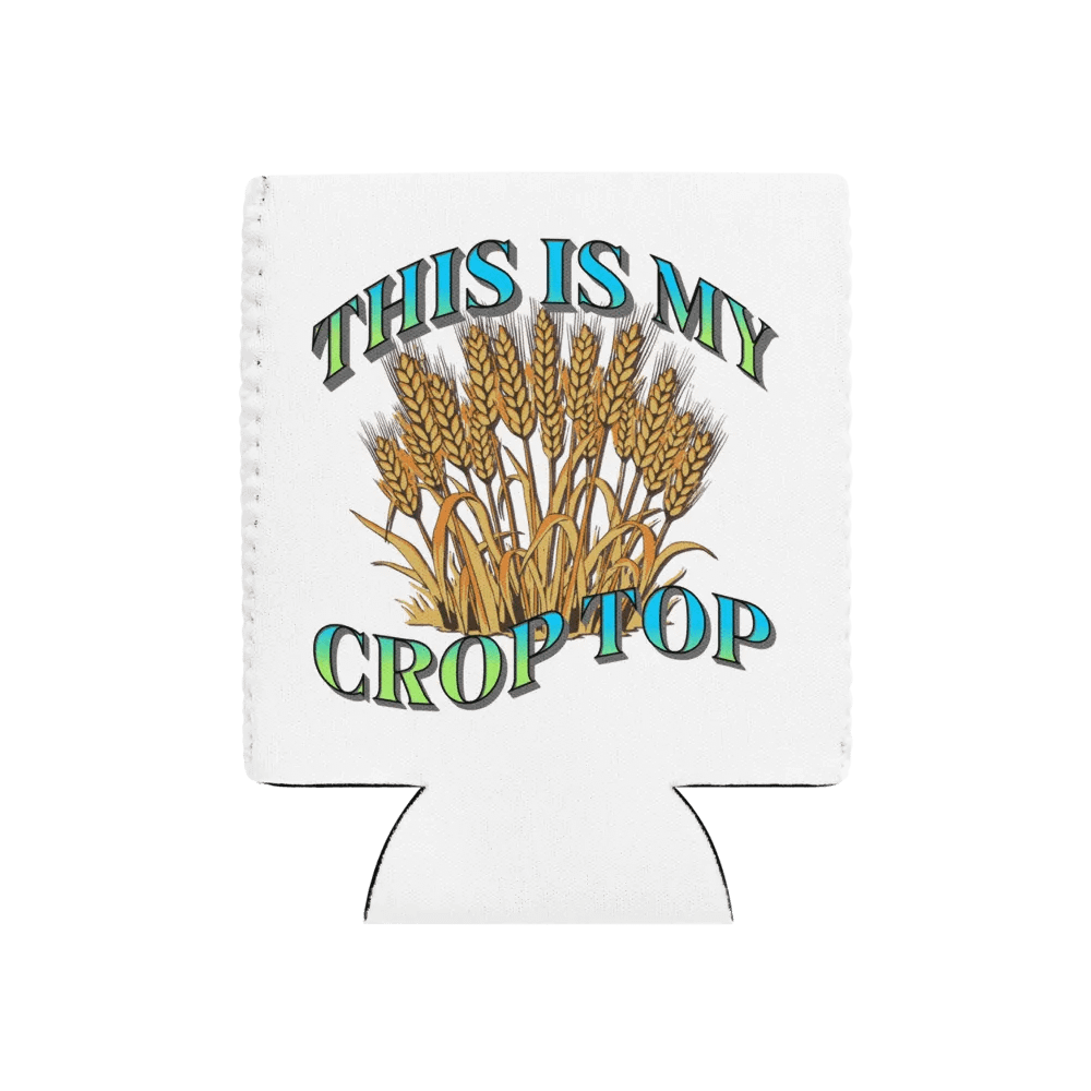 This Is My Crop Top Wheat Can Cooler product image (1)
