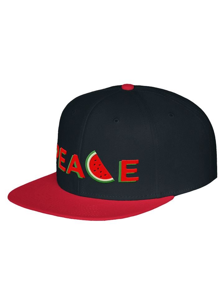 Watermelon Peace Snapback Cap product image (2)