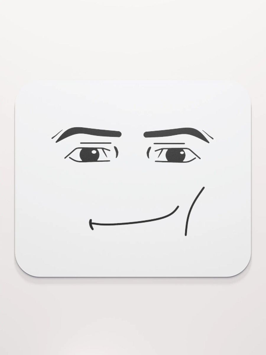 Premium Roblox Man Face Mouse Pad product image (2)