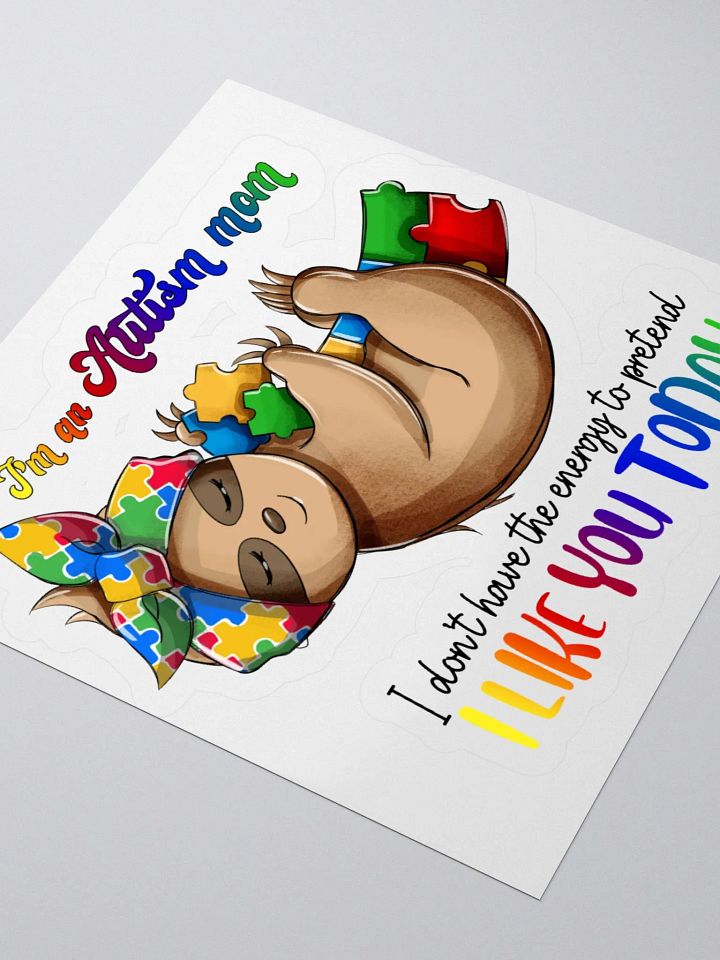 Autism Mom3 Sticker product image (2)