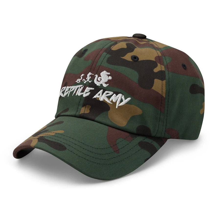 Reptile Army Dad Hat product image (3)