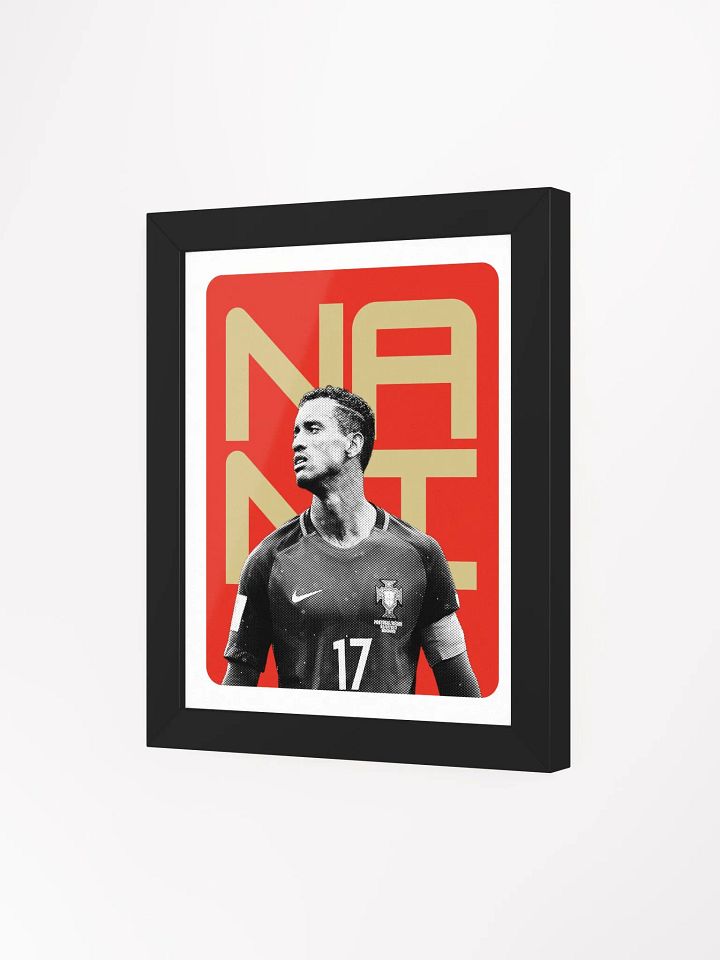 Nani BW Portugal Name Art Framed Print product image (2)