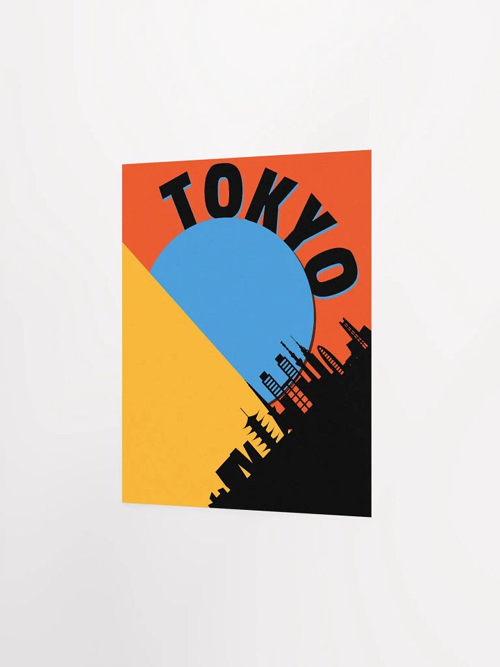 Tokyo Skyline Silhouette - Urban Sunset product image (7)